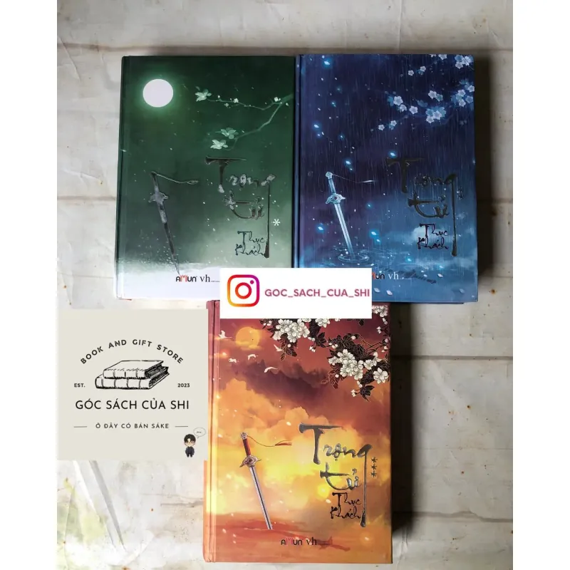 Trọn bộ 3 tập Trọng Tử - Thục Khách (bìa cứng) 738824