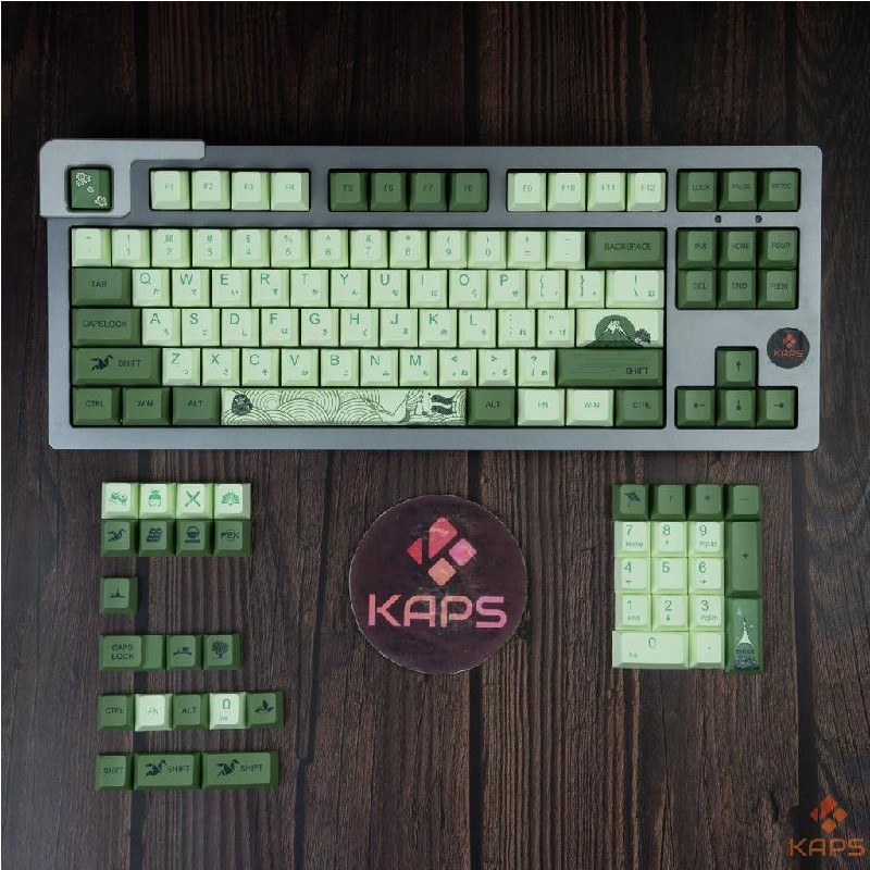 Bàn phím keychron K8J3 kèm thêm keycap matcha 9711