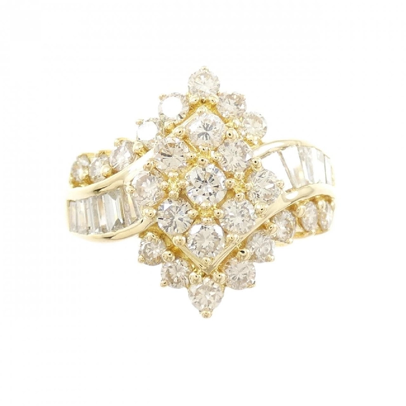 Nhẫn Kim Cương K18YG 1.86CT - Hàng hiệu Chính hãng 847933