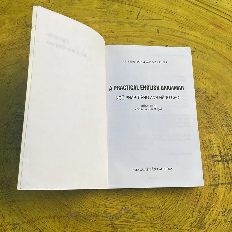 A PRACTICAL ENGLISH GRAMMAR- NGỮ PHÁP TIẾNG ANH NÂNG CAO 736700