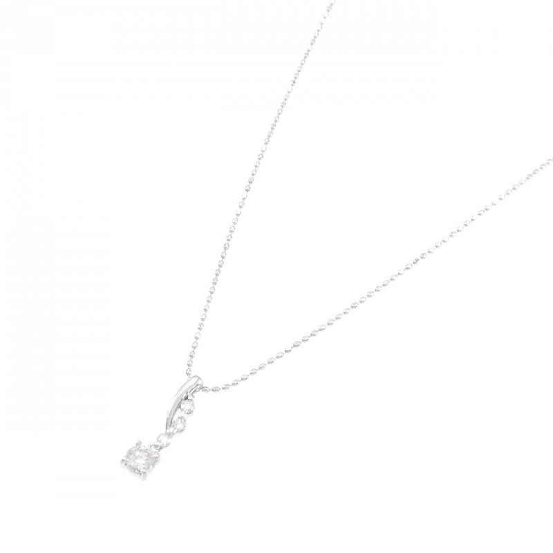 K18WG Dây chuyền kim cương 0.26CT - Hàng hiệu Authentic 867366