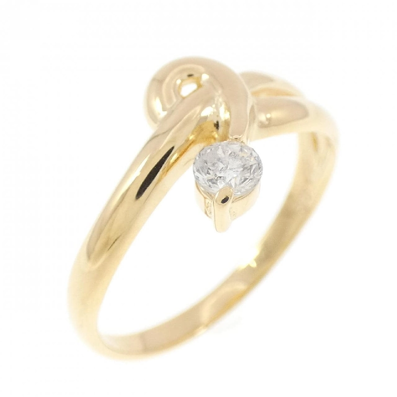 Nhẫn kim cương K18YG 0.13CT - Hàng hiệu Authentic 851755