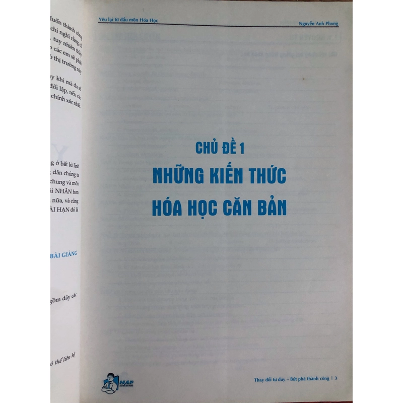YÊU LẠI TỪ ĐẦU MÔN HÓA HỌC - NGUYỄN ANH PHONG 379623