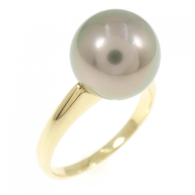 Nhẫn ngọc trai đen K18YG 10.4mm 673434