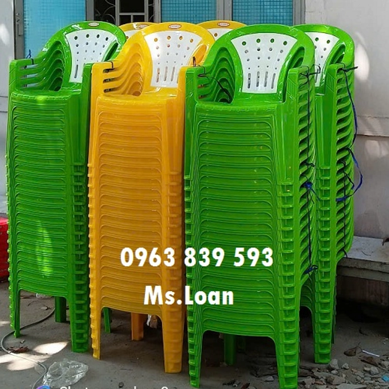 Ghế nhựa bành 2 màu ngồi thư giãn, sử dụng quán ăn - quán nhậu 545170