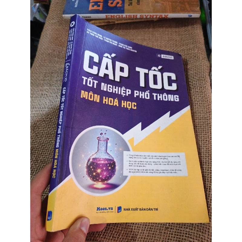 CẤP TỐC TỐT NGHIỆP PHỔ THÔNG MÔN HOÁ HỌC 2025 mới 90% (Tham khảo - luyện thi) HLSC2404 1028528
