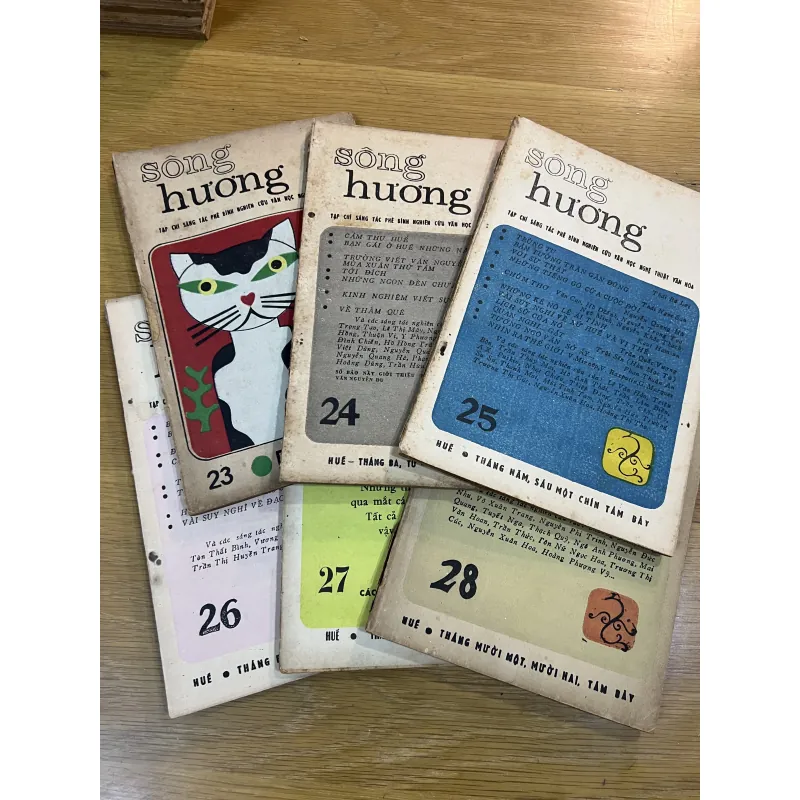 Tạp Chí Sông Hương (Huế) Số 23,24,25,26,27,28 (1987) 784839