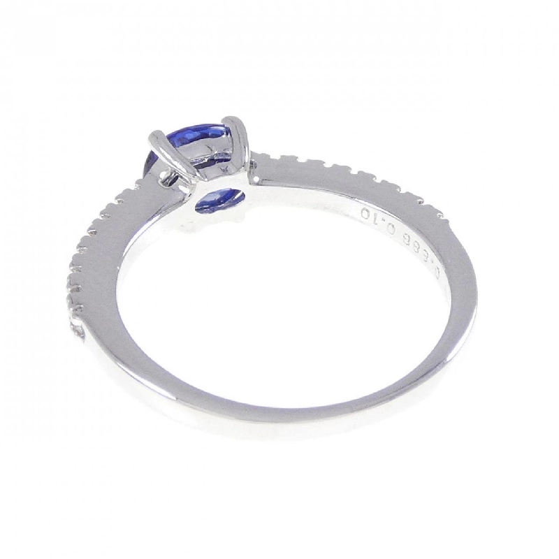 Nhẫn Sapphire K18WG 0.888CT 669539