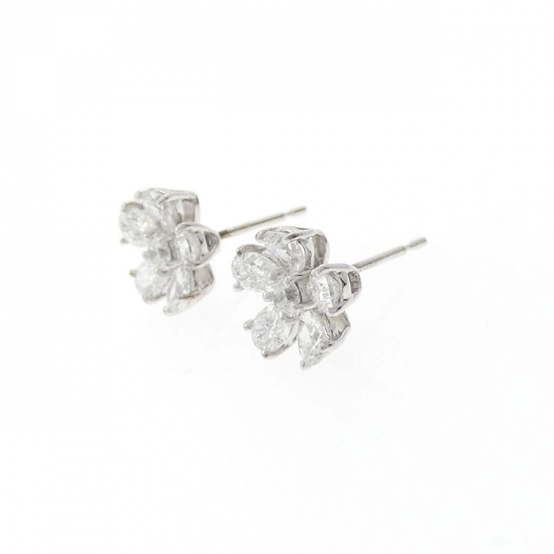 Bông tai kim cương hoa K18WG 1.60CT - Hàng hiệu Chính hãng 870427