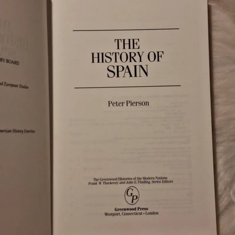 Peter Pierson - The History of Spain 783186