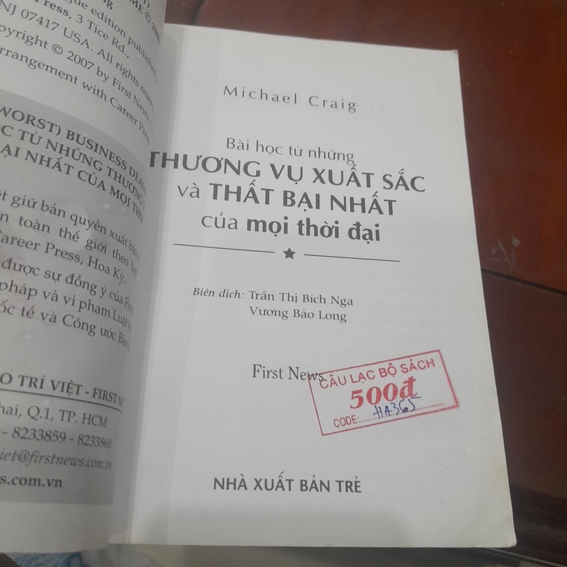 Michael Craig - Những THƯƠNG VỤ THÀNH CÔNG và THẤT BẠI nổi tiếng mọi thời đại 519594