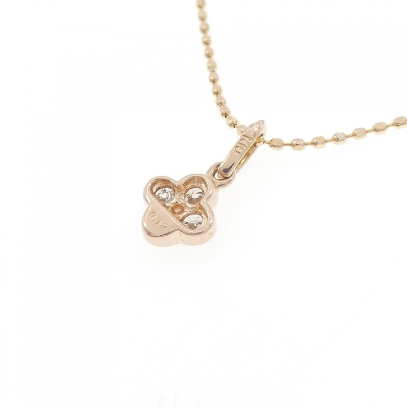 K10PG Hoa Kim Cương Dây Chuyền 0.12CT - Hàng hiệu Chính hãng 860249