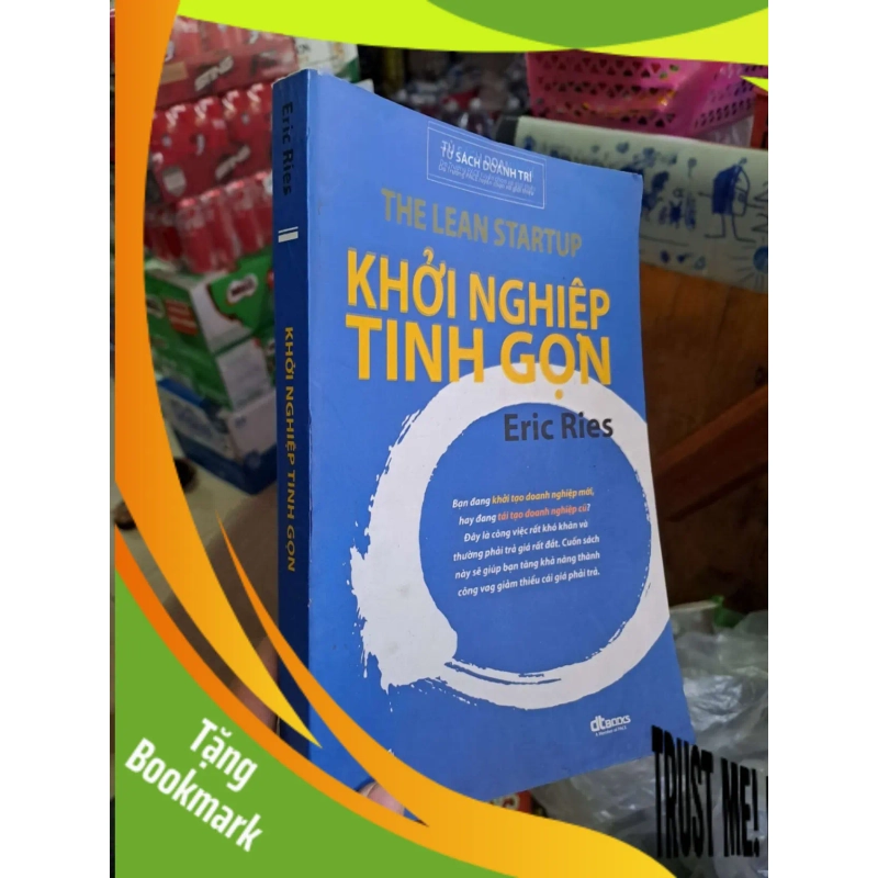 (TẶNG BOOKMARK) Khởi nghiệp tinh gọn - Eric Ries RBK0910 937631