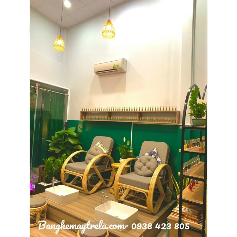 Sofa đơn mây tre 739612