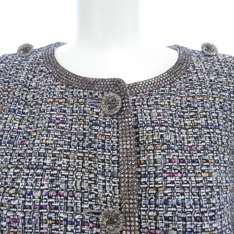 Áo khoác không cổ CHANEL P40905V29665 631766