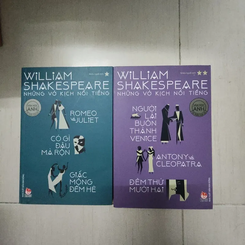 Sách combo 2 quyển William Shakespeare những vở kịch nổi tiếng 717294
