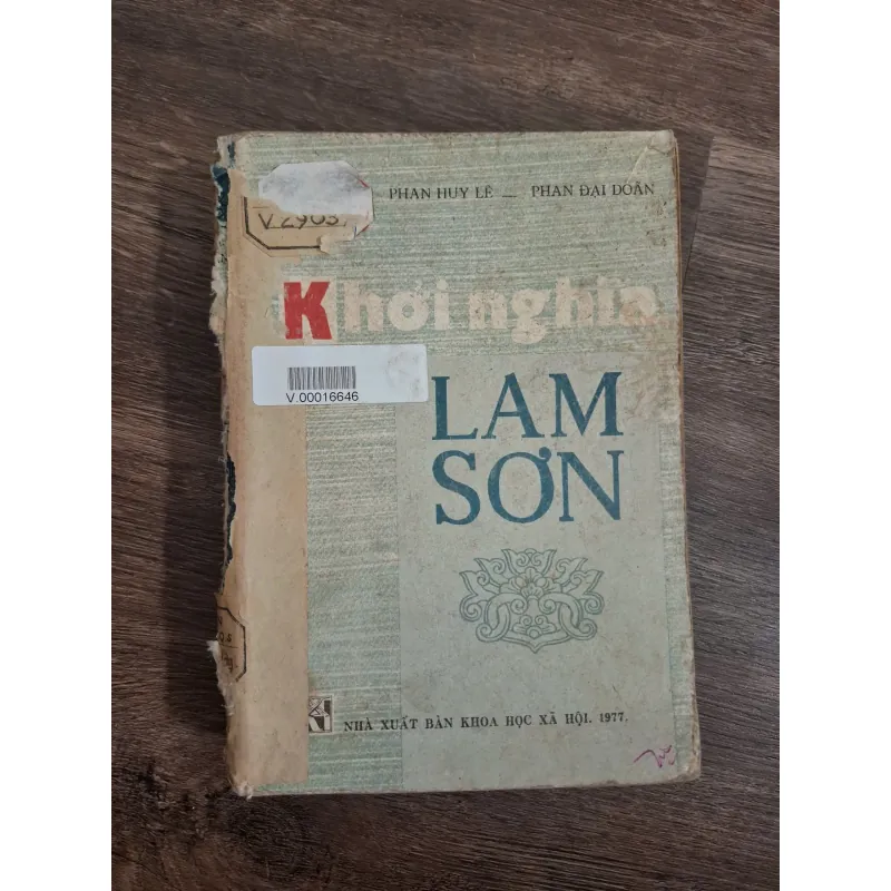 KHỞI NGHĨA LAM SƠN - PHAN HUY LÊ - PHAN ĐẠI DOÃN 726261