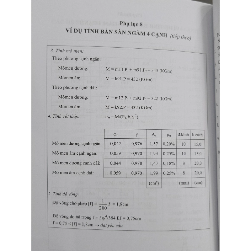 Sổ tay tính toán kết cấu công trình - ThS. Đặng Tỉnh 478900