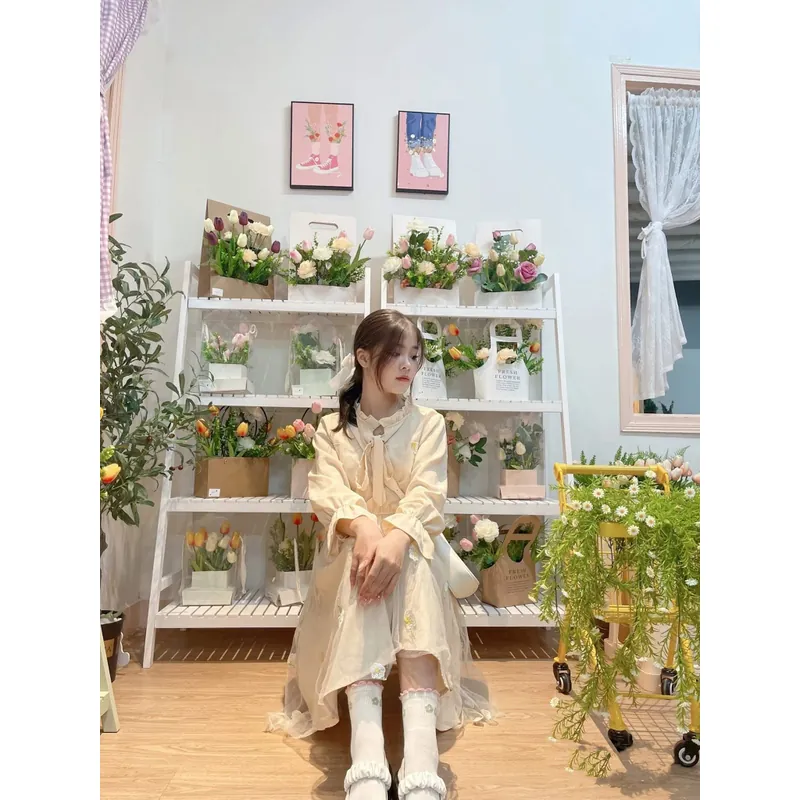 Váy trắng dễ thương 731341