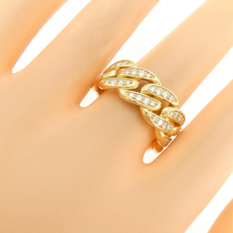 Nhẫn kim cương K18YG 0.70CT - Hàng hiệu Authentic 849093