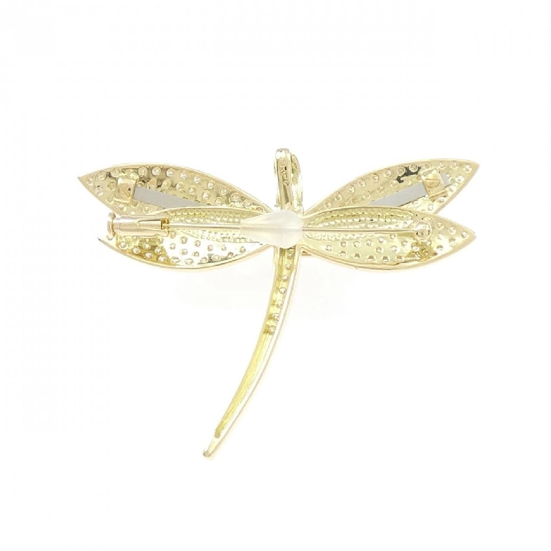 K18YG Bọ cánh cứng Kim cương Brooch 3.00CT - Hàng hiệu Chính hãng 873632