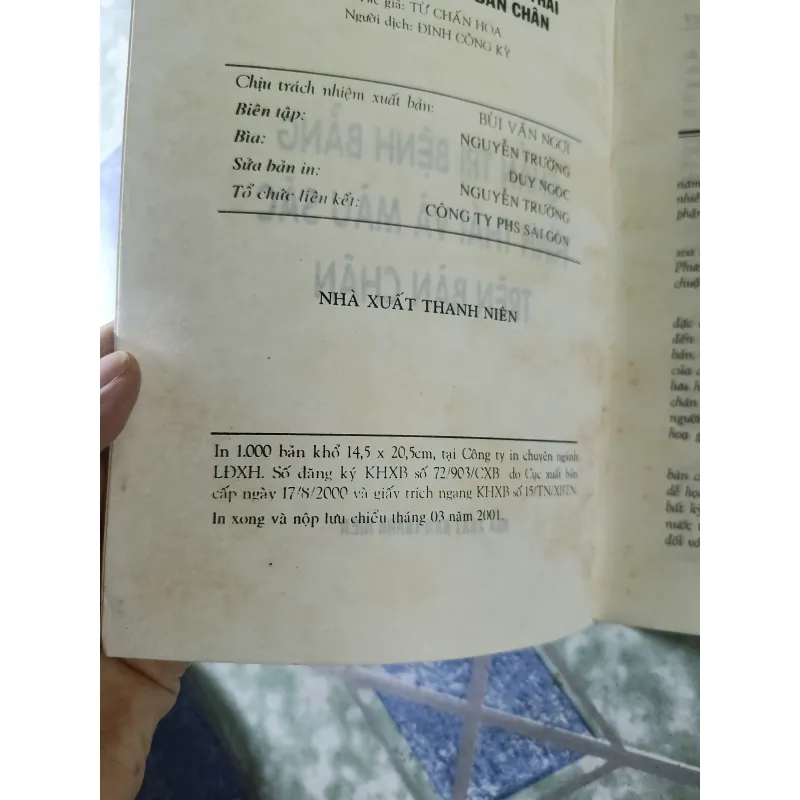 Chẩn trị bệnh bằng hình thái và màu sắc trên bàn chân - Từ Chấn Hoa 779498