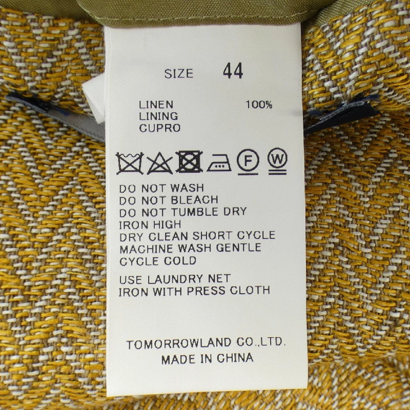 Jacket TOMORROW LAND - Hàng hiệu Authentic 898019