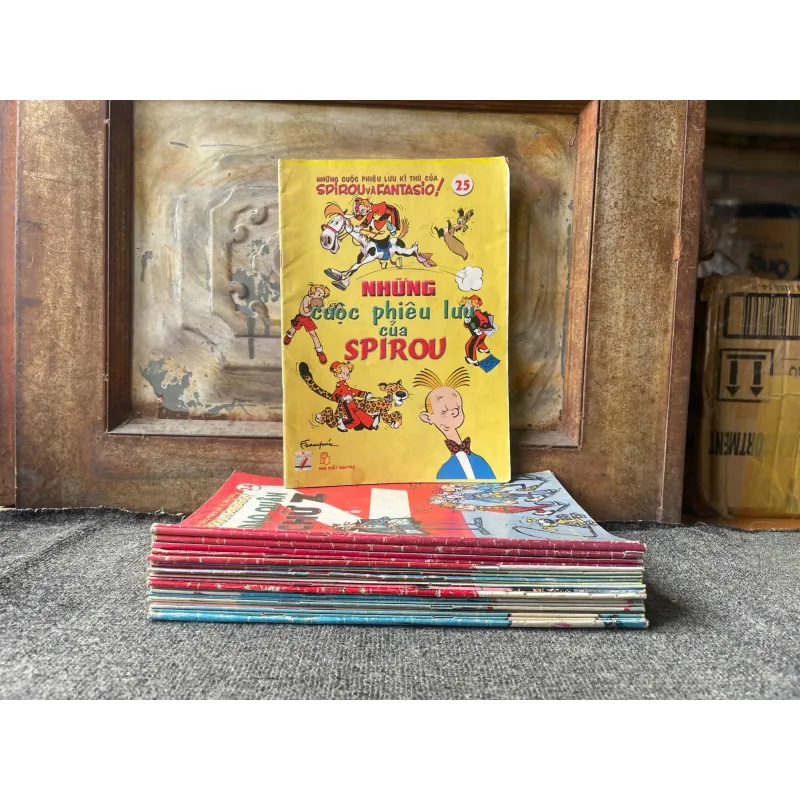 Truyện Spirou Và Fantasio - Trọn Bộ 25 Tập - NXB Trẻ 277041