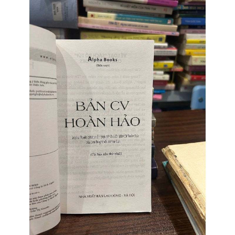 Bản CV Hoàn Hảo - Alpha Books - Alpha Books biên soạn 1000726