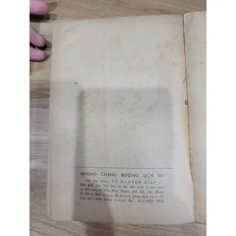 Những chặng đường lịch sử - tổng tập hồi ký đại tướng Võ Nguyên Giáp  737859