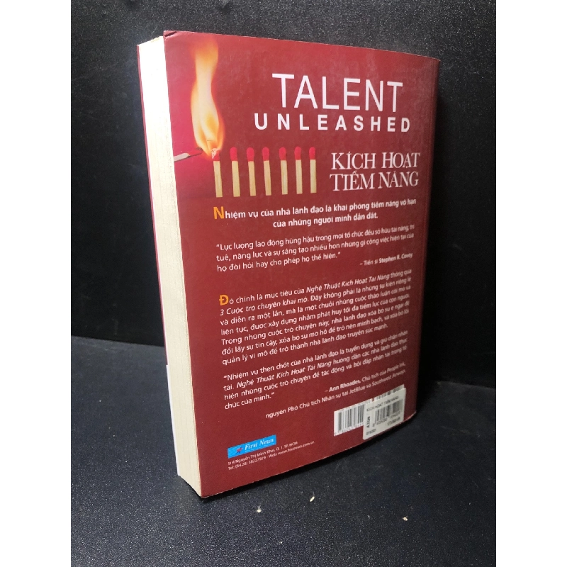 Kích hoạt tiềm năng Talent Unleashed 2020 mới 80% ố nhẹ HCM2511 912517