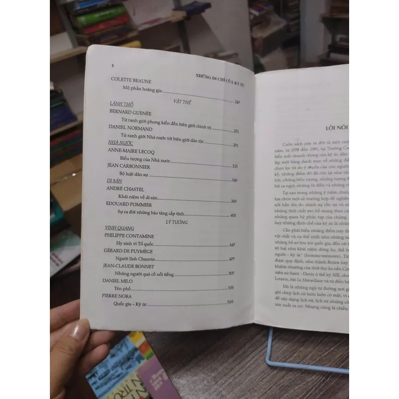 Sách:  Những di chỉ của kí ức (A3) - Tác giả: Pierre Nora 624996