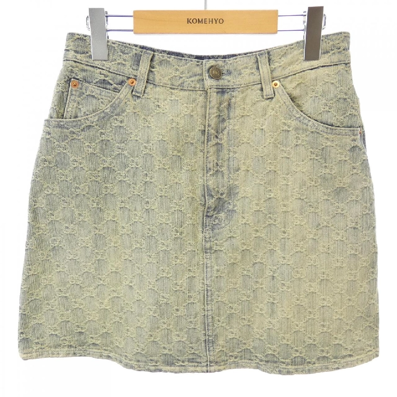 【Mã giảm giá】Gucci GUCCI chân váy 650904