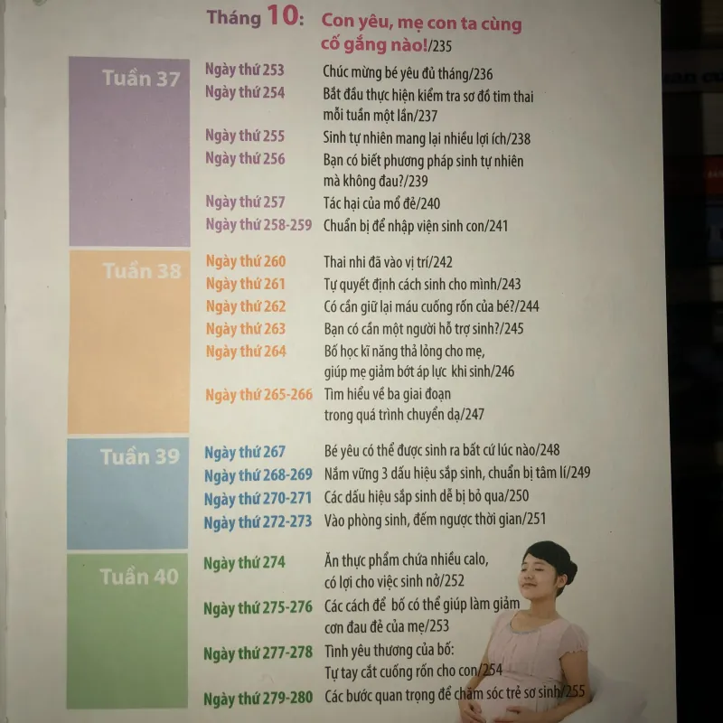 Mang thai thành công 280 ngày - Mỗi ngày đọc một trang - Trạch Quế Vinh 936737