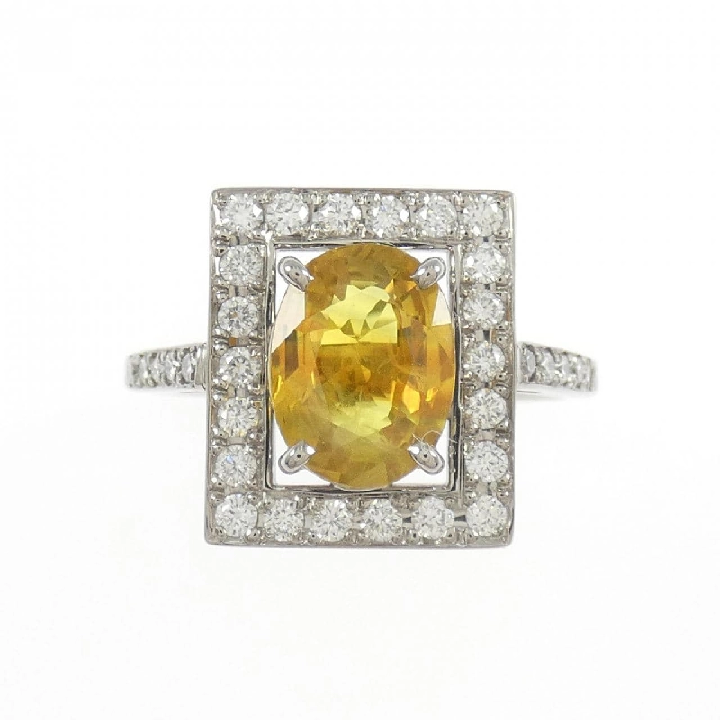 Nhẫn Sapphire K18WG 1.93CT - Hàng hiệu Chính hãng 853143