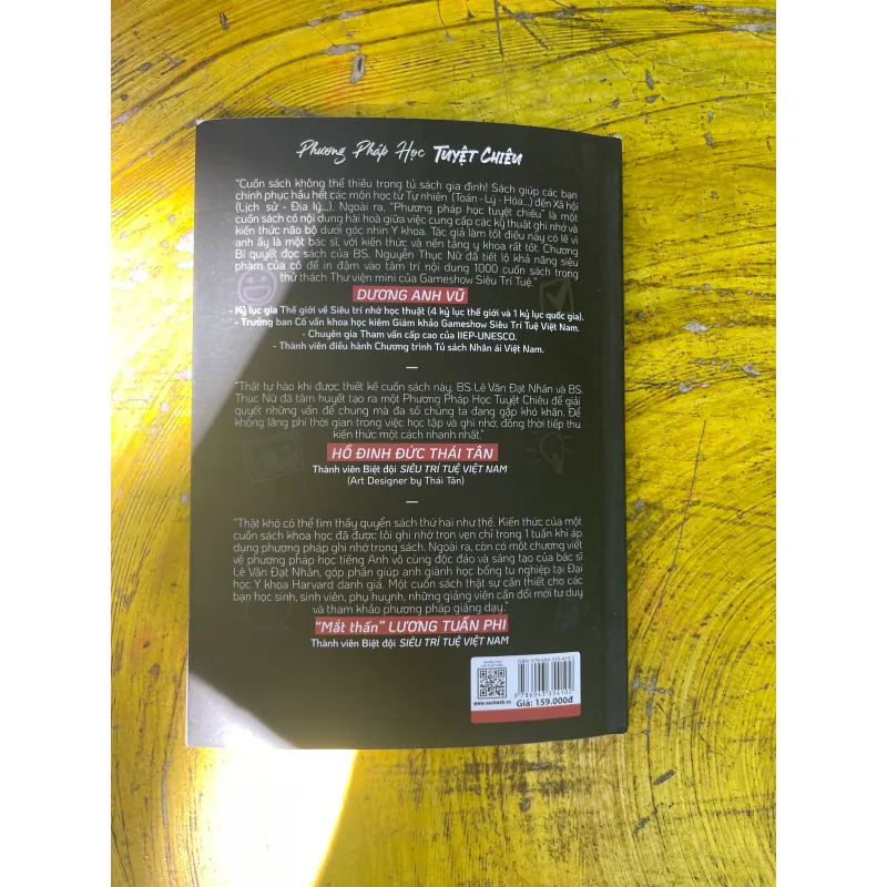 PHƯƠNG PHÁP HỌC TUYỆT CHIÊU- BS LÊ VĂN ĐẠT NHÂN- BS NGUYỄN THỤC NỮ 729111