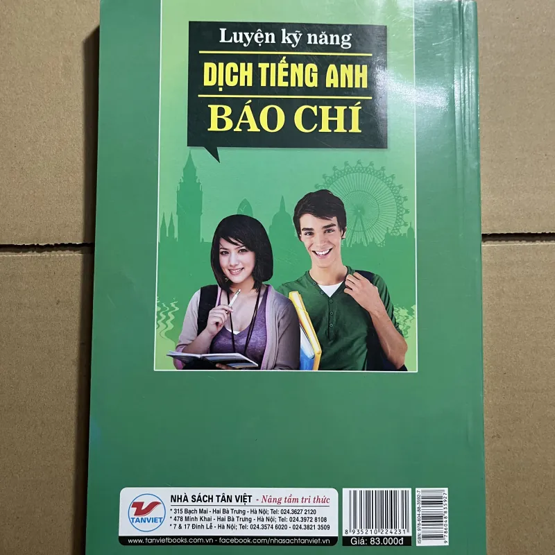 Luyện kĩ năng dịch tiếng anh báo chí 970032