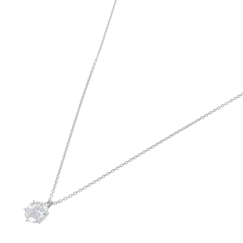 Dây chuyền kim cương Solitaire PT900/PT850 1.041CT F I1 Tốt - Hàng hiệu Chính hãng 875250