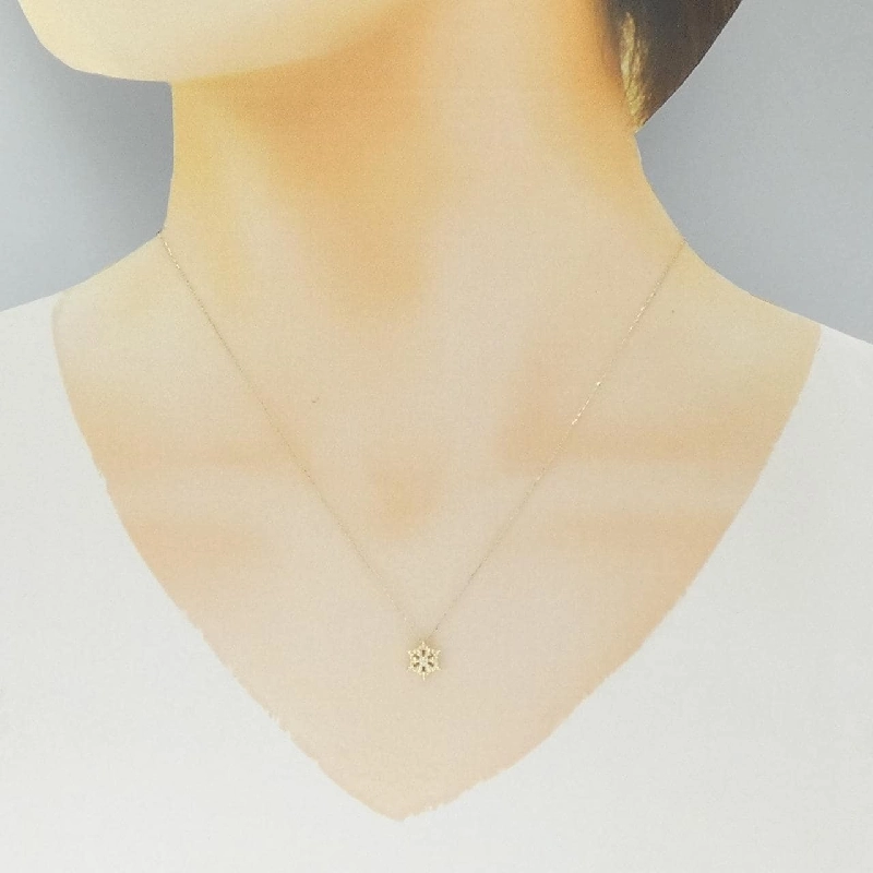 K10YG Dây chuyền kim cương 0.01CT - Hàng hiệu Chính hãng 856128