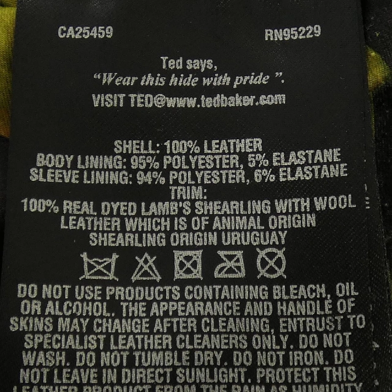Áo khoác da TED BAKER - Hàng hiệu Authentic 809202