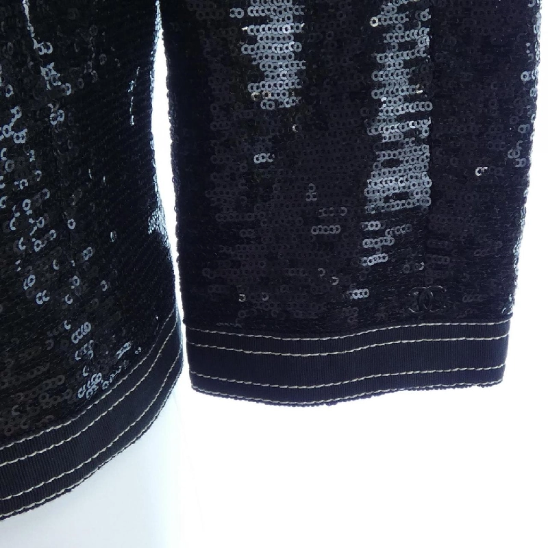 Áo khoác không cổ CHANEL P45044V26650 - Hàng hiệu Authentic 822063