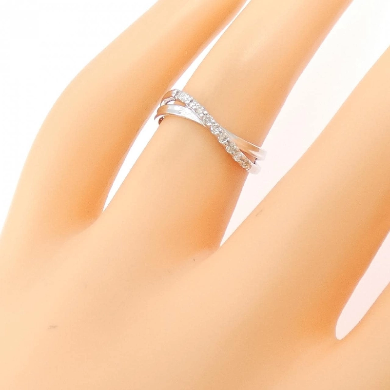 Nhẫn kim cương K18WG 0.10CT - Hàng hiệu Chính hãng 852637