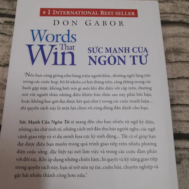 Don Gabor. Words Win- Sức Mạnh Ngôn Từ.  701645
