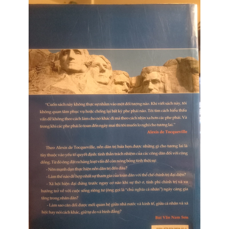 Nền Dân Trị Mỹ – Alexis De Tocqueville 524781