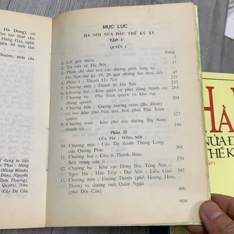 Hà nội nửa đầu thế kỷ xx - nguyễn văn uẩn. Bộ 3 tập. 7b2 746941