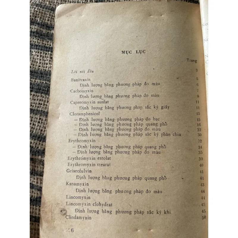 ĐỊNH LƯỢNG KHÁNG SINH ; 230 trang; Xb 1983 1020570