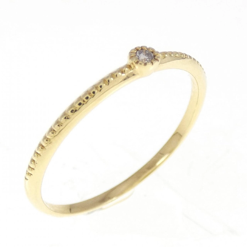 Nhẫn kim cương K18YG 0.03CT 667093