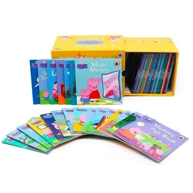 Sách - Peppa Pig hộp vàng - Mỗi level 50 quyển - Tặng File nghe Mp3 936526