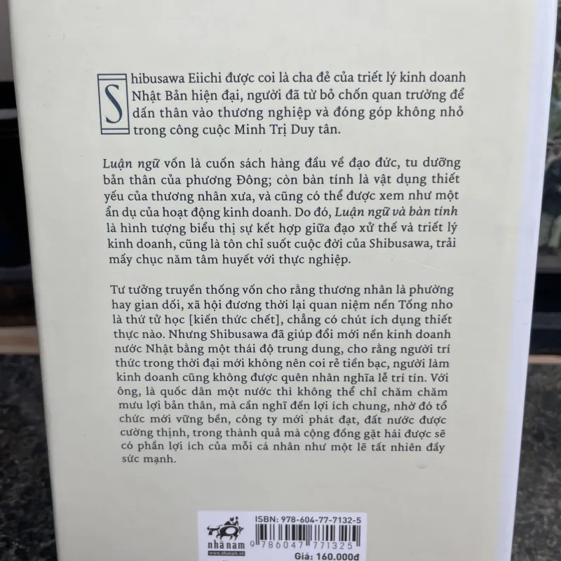 Luận ngữ và bàn tính Shibusawa Eiichi BÌA CỨNG 752473