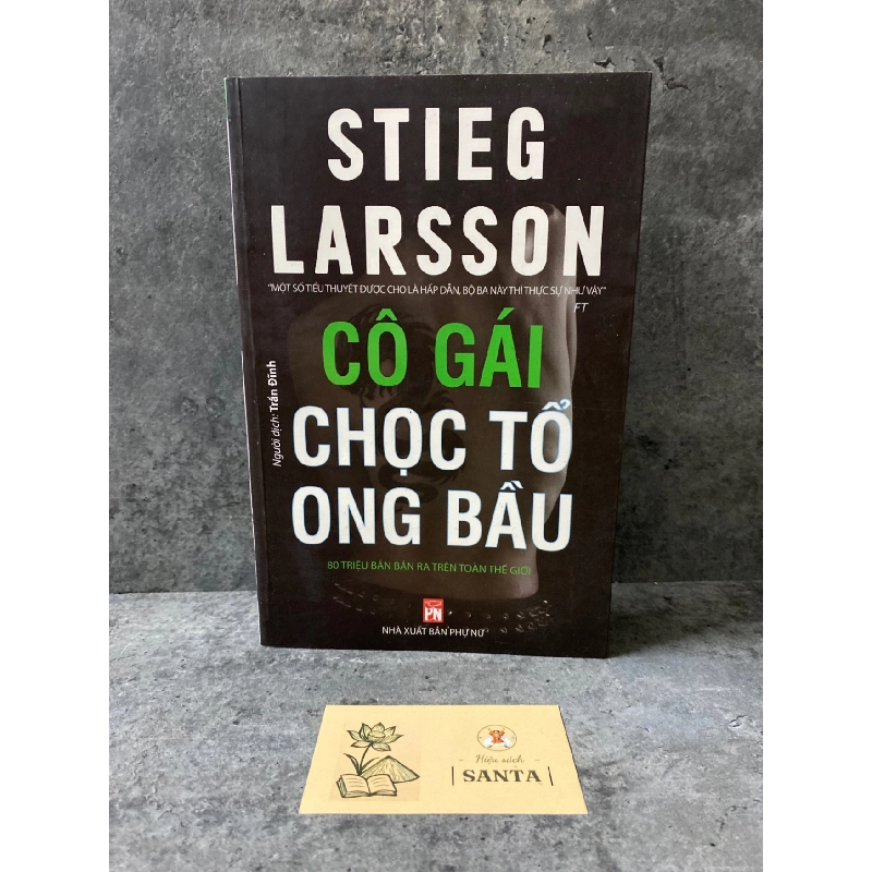 Cô gái chọc tổ ong bầu-Stieg Larsson - Tiểu thuyết- Mới 98% -Santabooks Sách văn học STB0302 909004